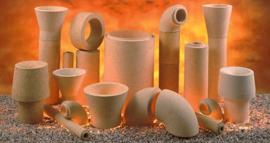 Ceramiczne elementy układu wlewowego Euskatfund